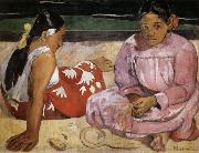Paul Gauguin Women of Tahiti oil on canvas